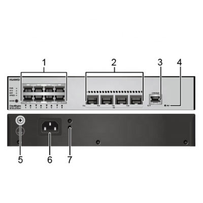 S5735-L8T4S-A1 Scheda NIC Gigabit Ethernet 8x 10 100 1000Base-T 4 Gigabit SFP