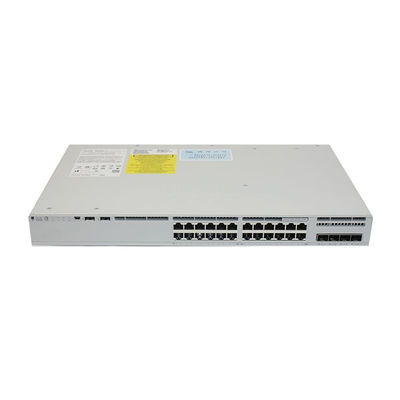Switch LAN Gigabit C9200L-24P-4X-E ​​C9200L 24 porte PoE+ 4 x 10G