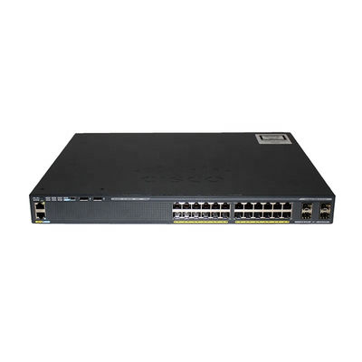 WS-C2960X-24PD-L Switch di rete a 24 porte Switch Ethernet 24xGE PoE 370W 2x10G