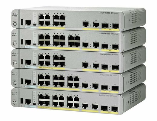 WS-C3560CX-12TC-S Switch Ethernet per elaborazione di rete 3560-CX Switch Poe a 12 porte